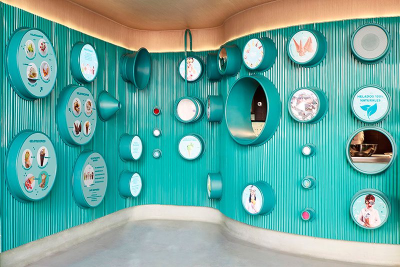 Gelatoscopio, la utópica heladería de Esrawe Studio