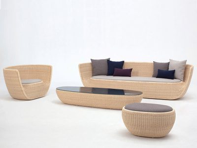 Diseño en ratán en las colecciones de mobiliario de Yamakawa Rattan