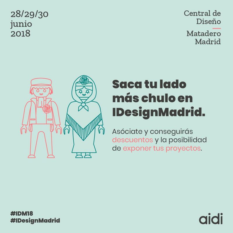 Matadero de Madrid abre de nuevo sus puertas a IDesignMadrid del 28 al 30 de junio para consolidarla como cita anual del Diseño Industrial en Madrid.