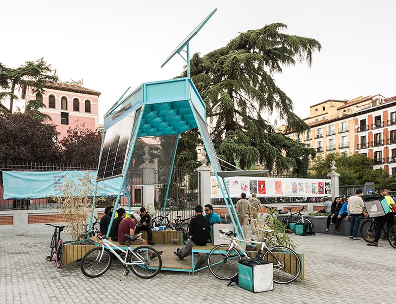 Tandem, intervención hacia la autosuficiencia energética en el espacio público