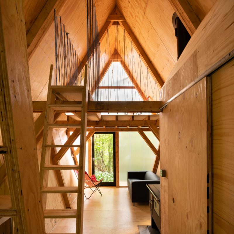 Trailer, la casa móvil de Invisible Studio. Fotografía: Jim Stephenson