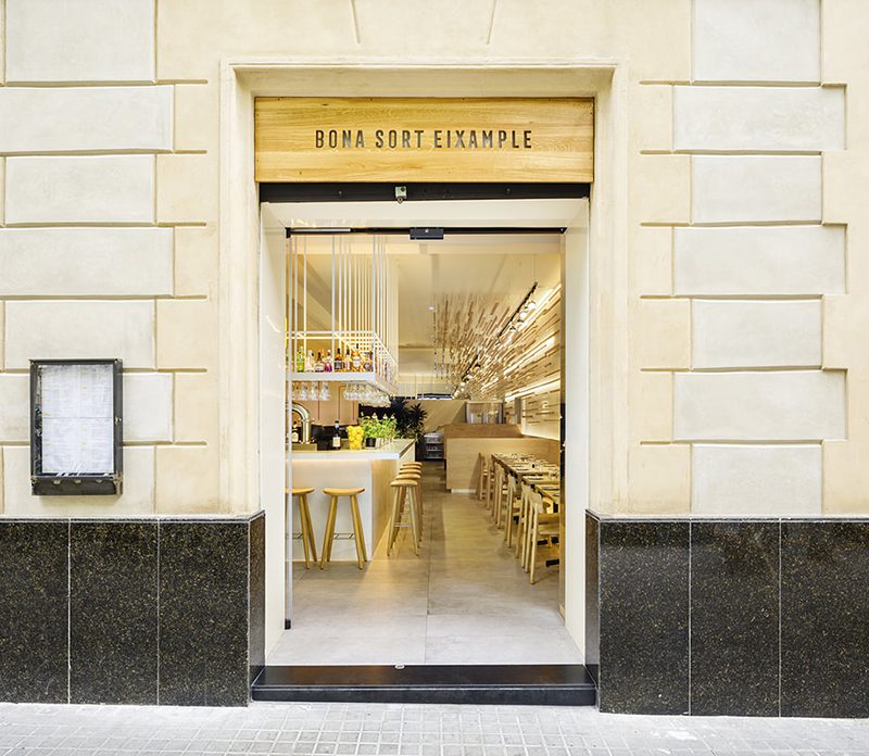 Bona Sort Eixample, el nuevo restaurante de Jordi Ginabreda Interiorisme