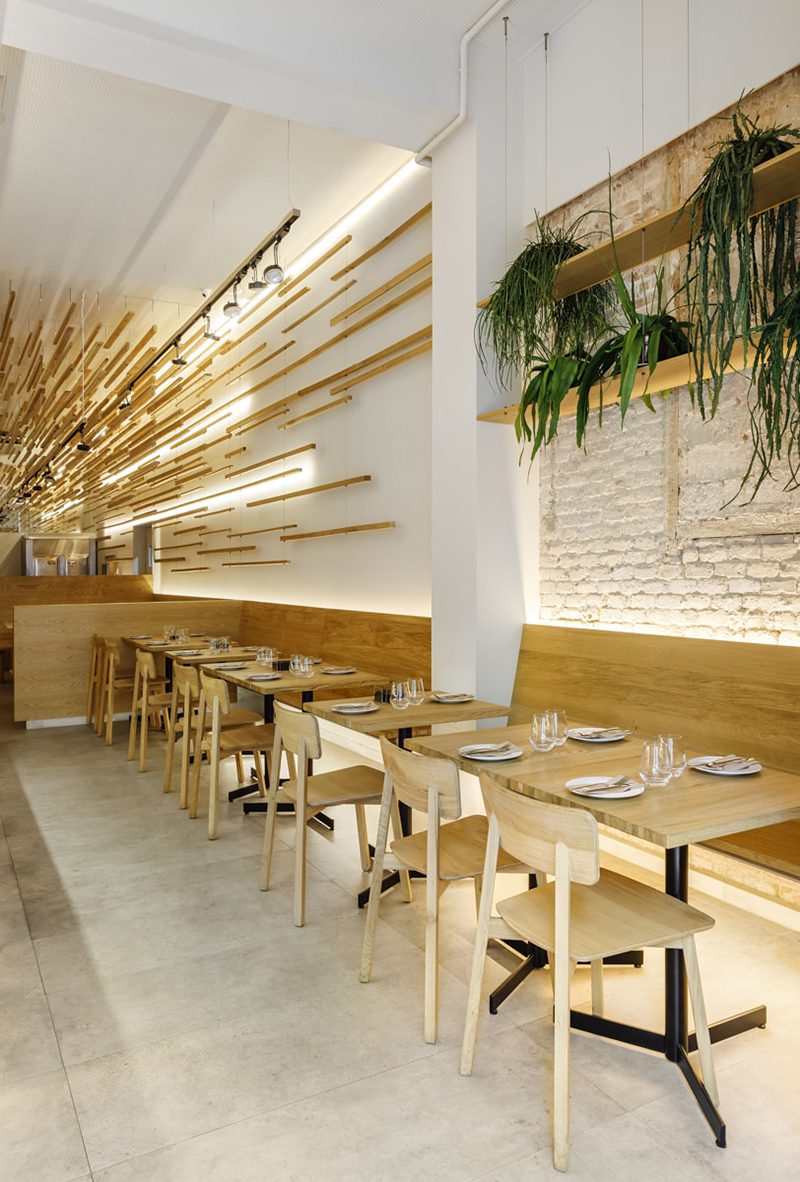 Bona Sort Eixample, el nuevo restaurante de Jordi Ginabreda Interiorisme