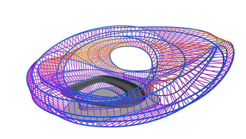 Ellipsicoon, el nuevo pabellón de Unstudio para Revolution Precrafted