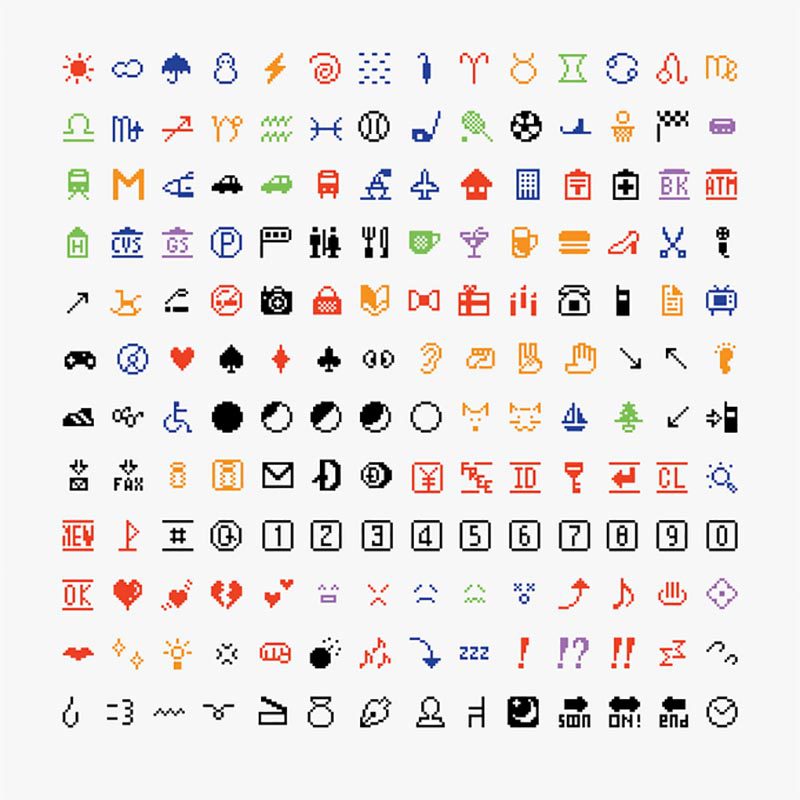 Emoji: Standards Manual reúne los diseños originales en un libro y una app