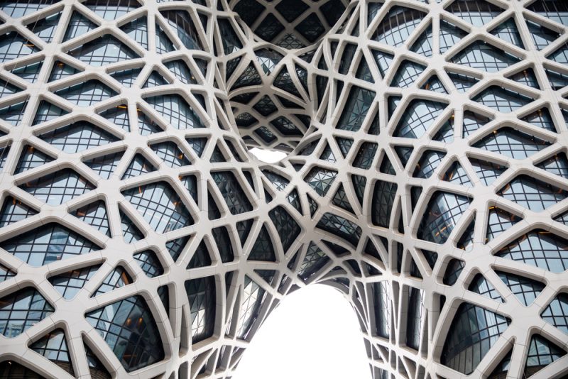 Morpheus Hotel de Zaha Hadid Architects en Macao, China. Fotografía: Ivan Dupont