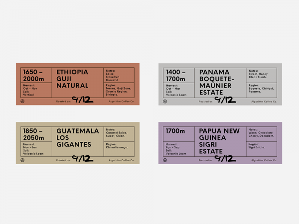 Algorithm Coffee Anderson y Freytag renuevan el packaging de Algorithm Coffee | Experimenta