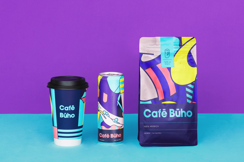 Futura revive el arte urbano chileno para la marca Café Búho