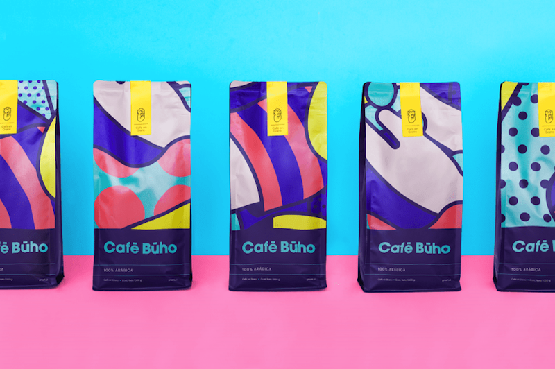 Futura revive el arte urbano chileno para la marca Café Búho