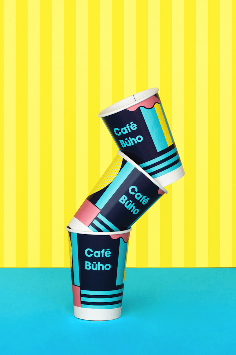 Futura revive el arte urbano chileno para la marca Café Búho