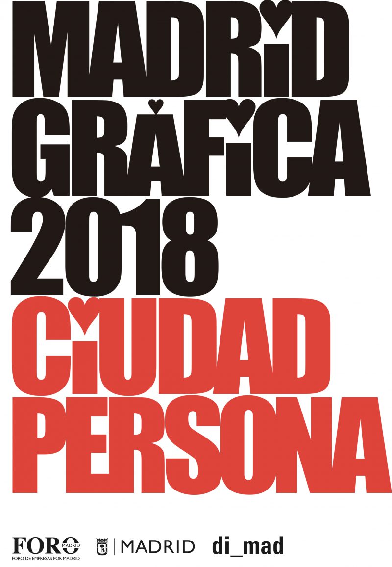 Convocatoria abierta de Ciudad Persona, segunda edición de la exposición de Carteles dentro del ámbito de MadridGráfica18, hasta el 15 de agosto.