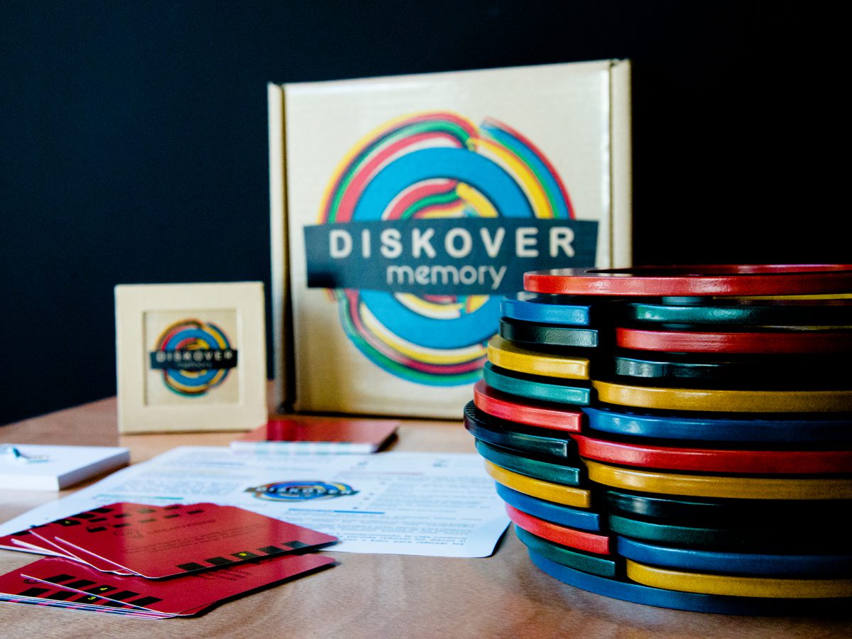 Diskover Memory, el juego de mesa para la rehabilitación psicomotriz