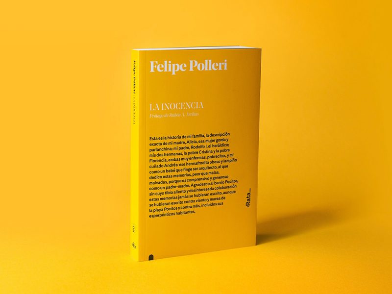 Rata, diseño editorial de Toormix darle la vuelta al clásico diseño de libros