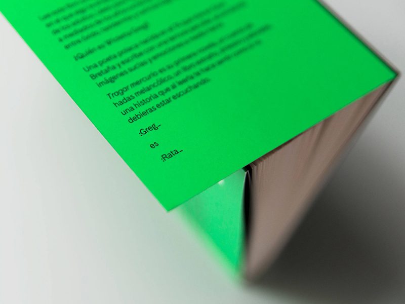 Rata, diseño editorial de Toormix darle la vuelta al clásico diseño de libros