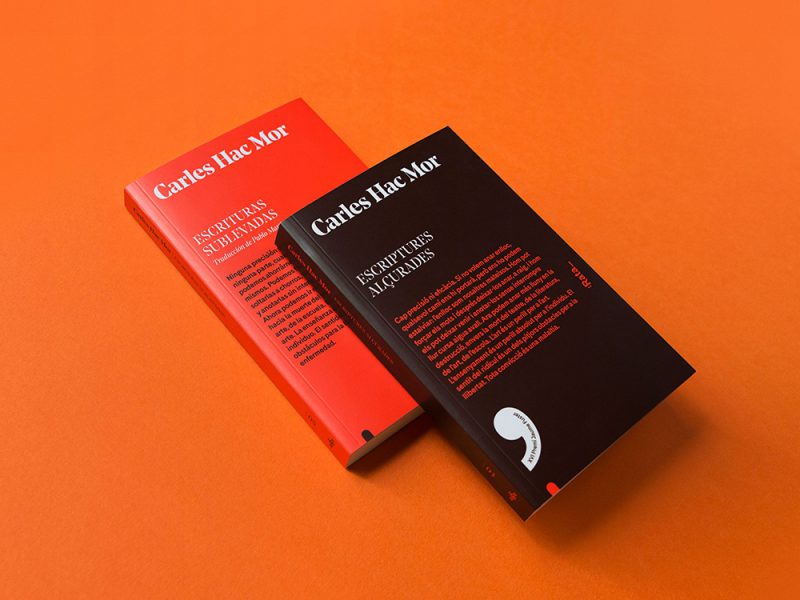 Rata, diseño editorial de Toormix darle la vuelta al clásico diseño de libros