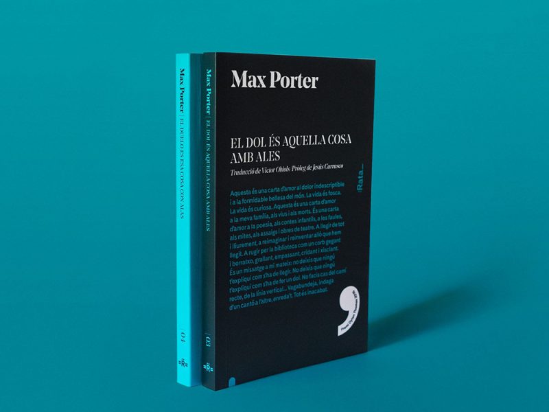 Rata, diseño editorial de Toormix darle la vuelta al clásico diseño de libros