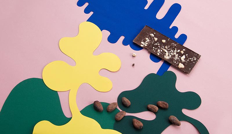 Estudio yeyé diseña un paisaje selvático para la chocolatería La Rifa