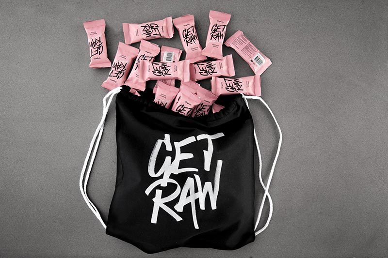 Get Raw renueva el gusto por lo saludable, en el rebranding realizado por Snask