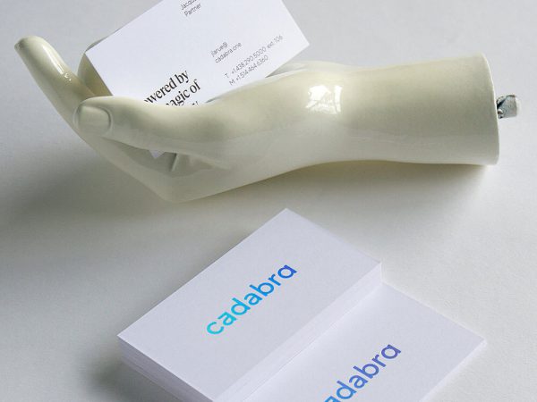 Cadabra. Diseño de identidad corporativa realizado por ByHaus