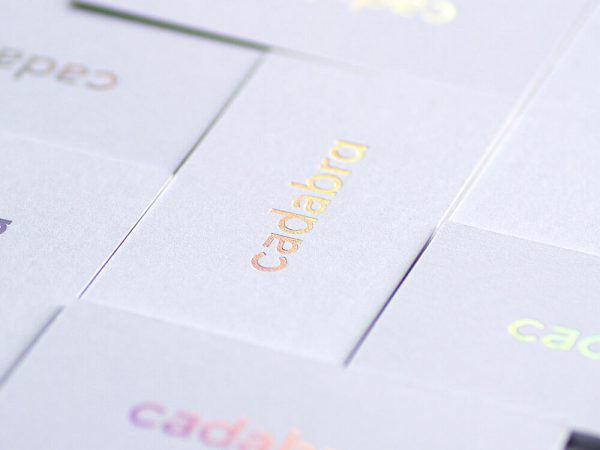 Cadabra. Diseño de identidad corporativa realizado por ByHaus