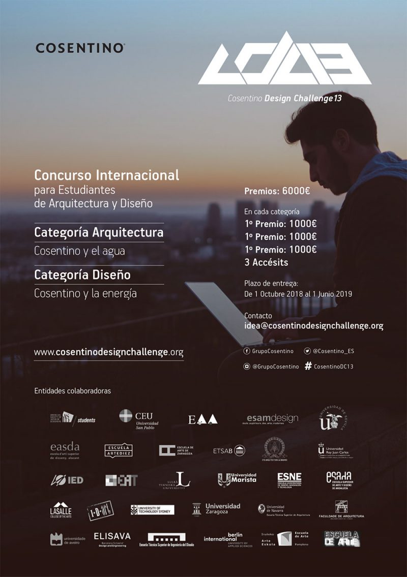 Cosentino Design Challenge,  la 13ª edición ya está en marcha