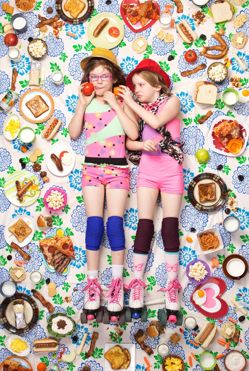 Daily Bread, serie fotográfica de Gregg Segal. Alimentación infantil