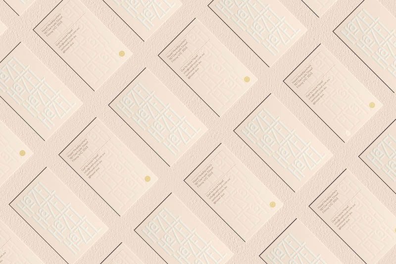 Estilo y feminidad. La identidad de marca de Hazel creada por Pop & Pac