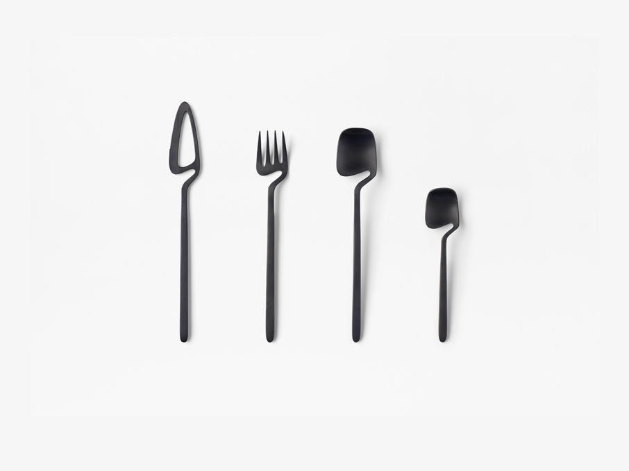 Skeleton, la cubertería minimalista de Nendo