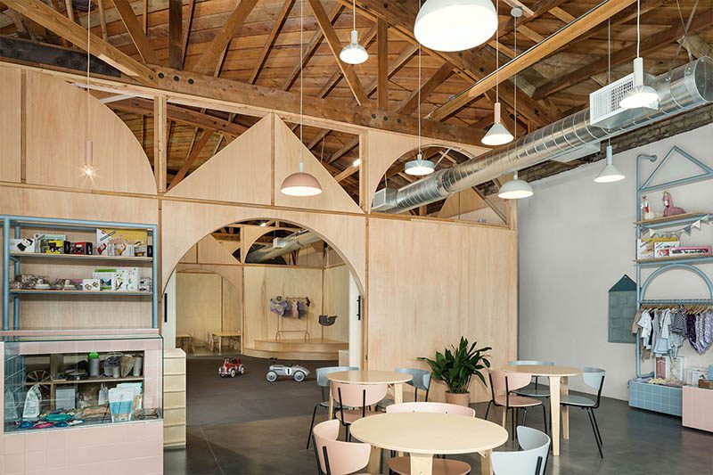 Big and tiny, un espacio de co-work para padres e hijos diseñado por Zooco