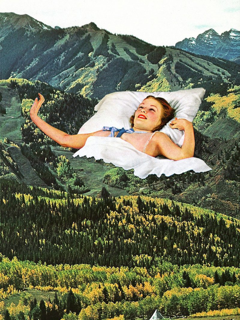 Los collages psicodélicos de Eugenia Loli. Al rescate de una técnica perdida