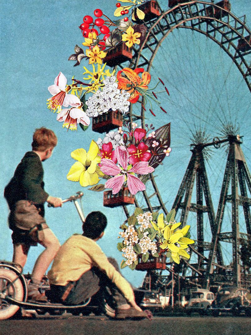 Los collages psicodélicos de Eugenia Loli. Al rescate de una técnica perdida