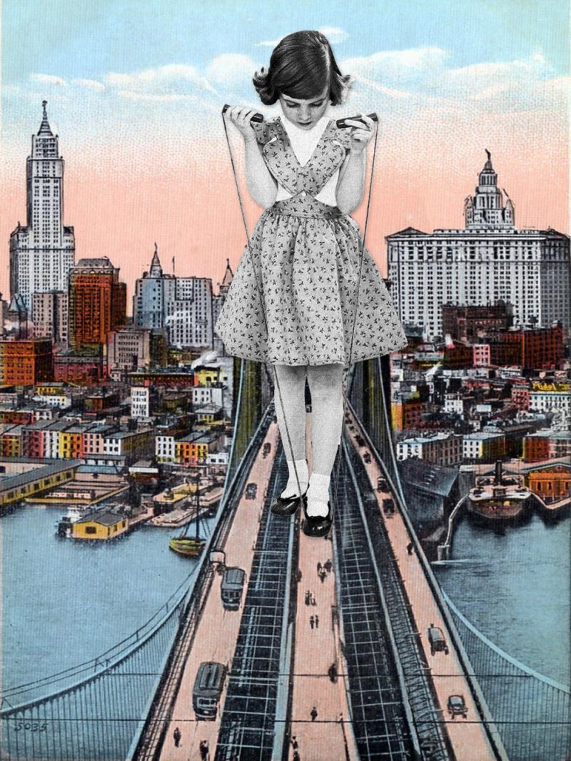 Los collages psicodélicos de Eugenia Loli. Al rescate de una técnica perdida