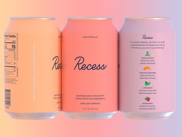 Recess, branding por Gin Lane y Day Job.