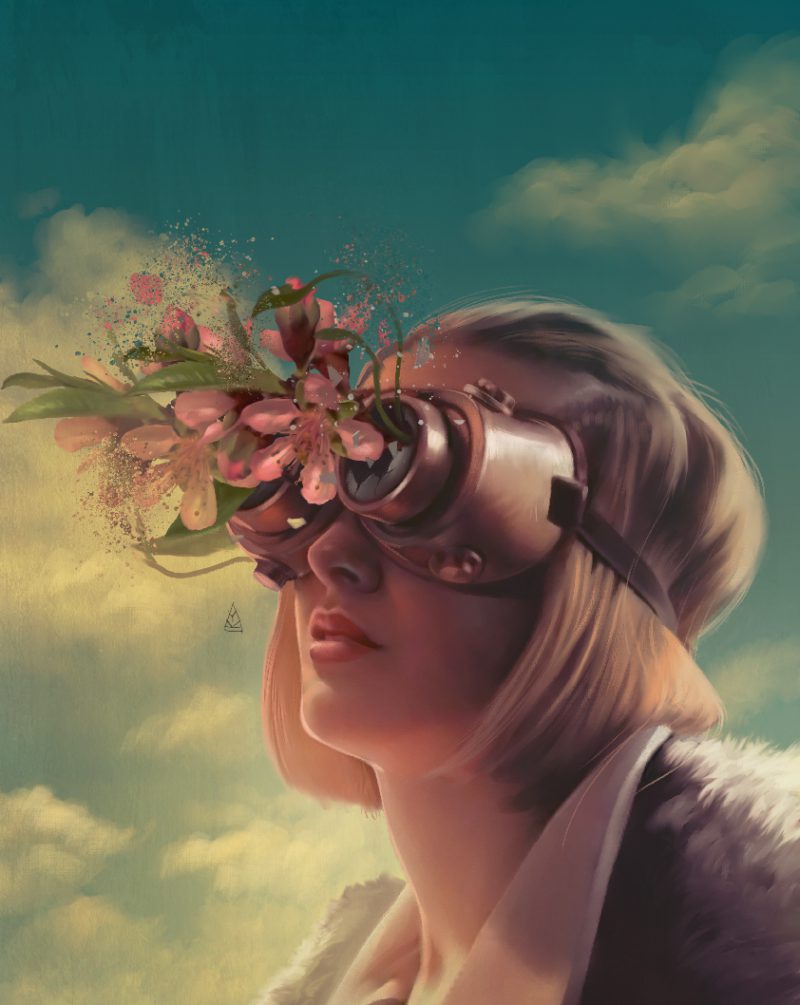 La ilustración digital de Aykut Aydoğdu. Surrealismo en píxeles