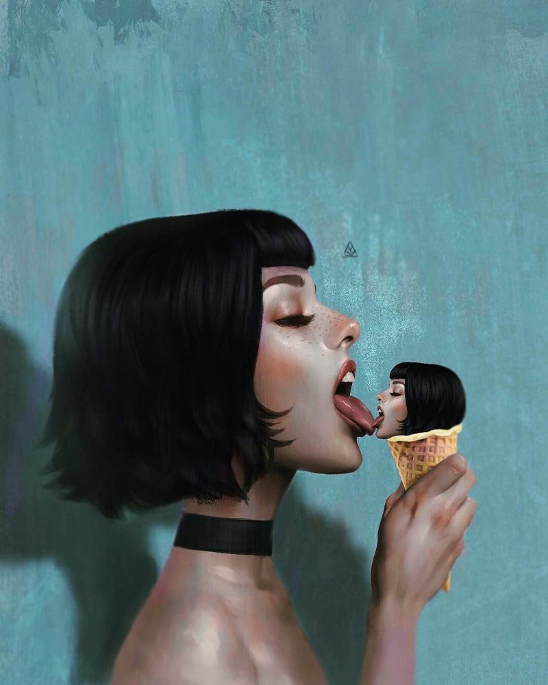 La ilustración digital de Aykut Aydoğdu. Surrealismo en píxeles