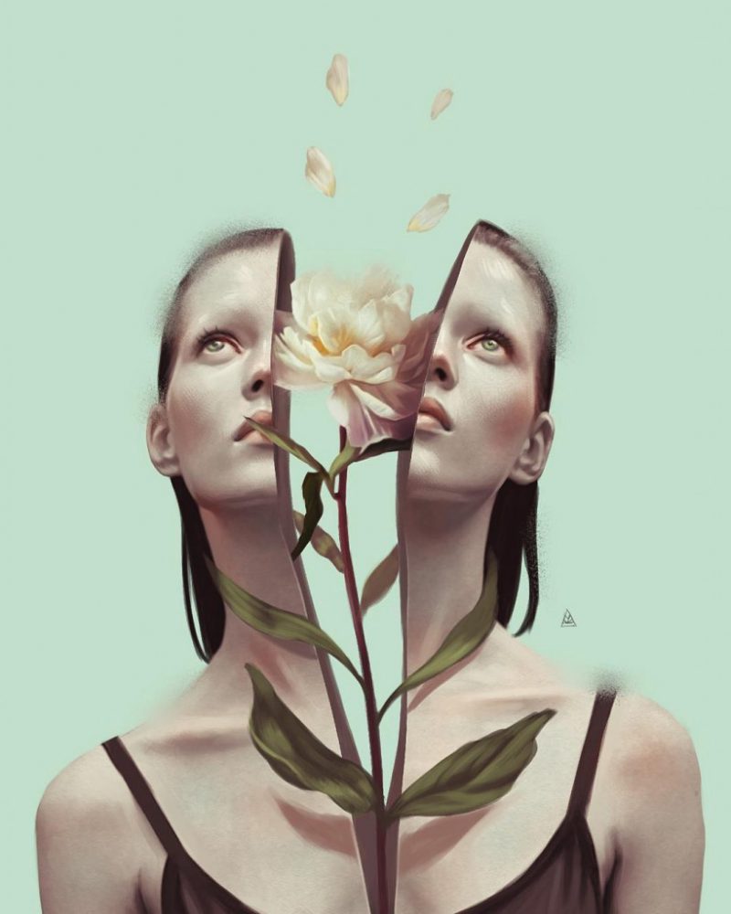 La ilustración digital de Aykut Aydoğdu. Surrealismo en píxeles