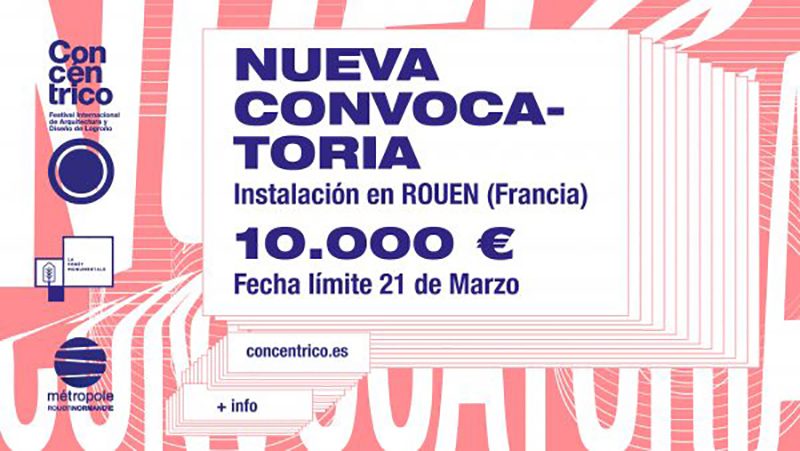 Concurso de Concéntrico, el Festival Internacional de Arquitectura y Diseño de Logroño.