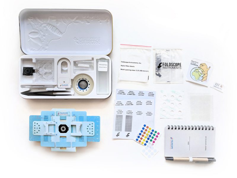 Foldscope, el microscopio de papel creado por Manu Prakash y Jim Cybulski 