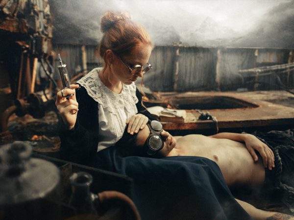 La fotografía de Dmitry Rogozhkin. Fotomanipulación rusa