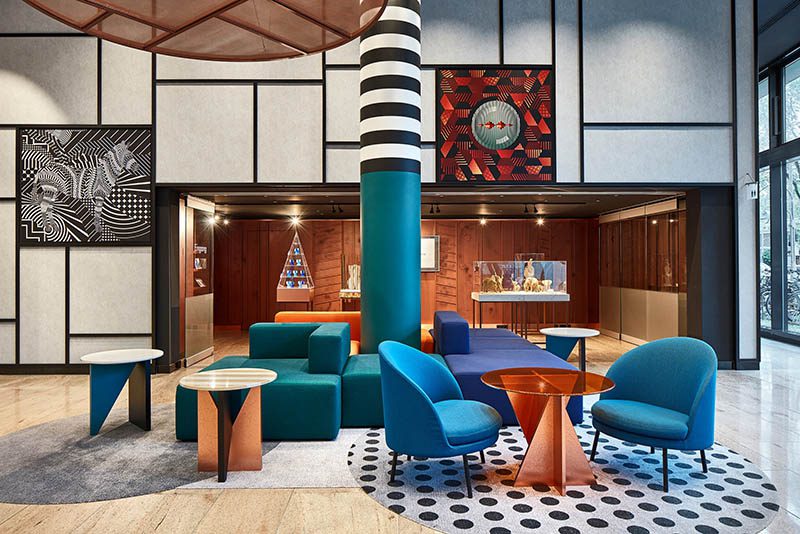 Hotel Pullman Berlin: Inspiración Bauhaus en el diseño de las hermanas Sundukovy