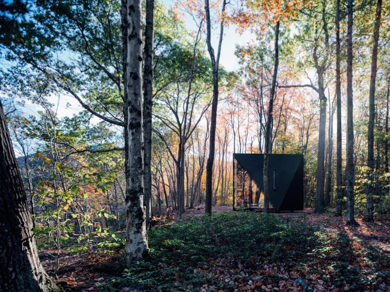 Las cabañas de alto standing de Big. Un refugio en los bosques de Nueva York