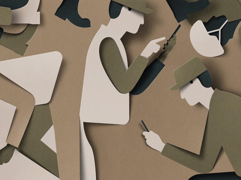 Eiko Ojala y su papercut digital, revitalizando viejas técnicas