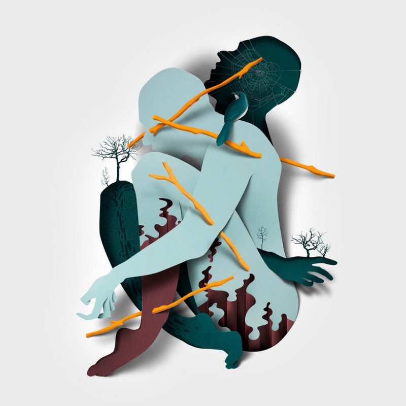 Eiko Ojala y su papercut digital, revitalizando viejas técnicas