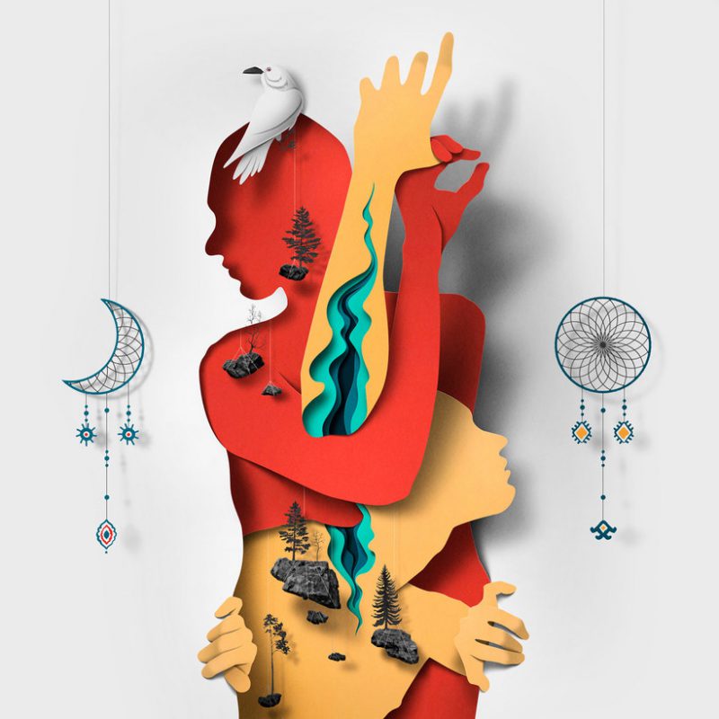 Eiko Ojala y su papercut digital, revitalizando viejas técnicas