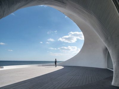 UCCA Dune, un museo de arte enterrado en la arena por el estudio Open