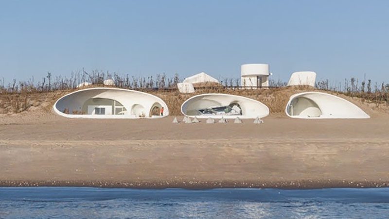 UCCA Dune, un museo de arte enterrado en la arena por el estudio Open