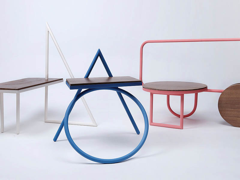 Futura Project, la colección de mobiliario inspirada en la famosa tipografía de Paul Renner