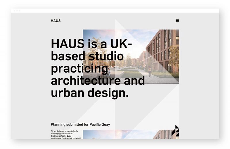 Haus, diseño de marca de Freytag Anderson. Las fachwerkhaus como fuente de inspiración