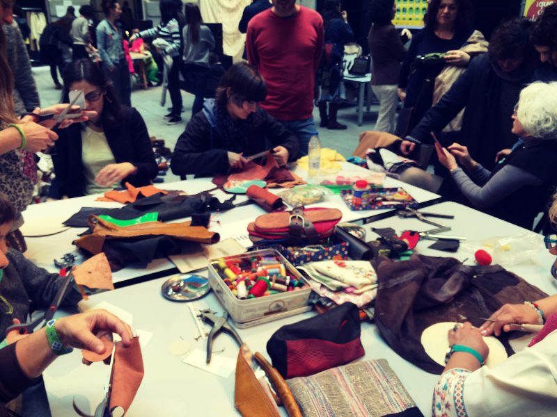 Maratón de reciclaje textil creativo en La Casa Encendida