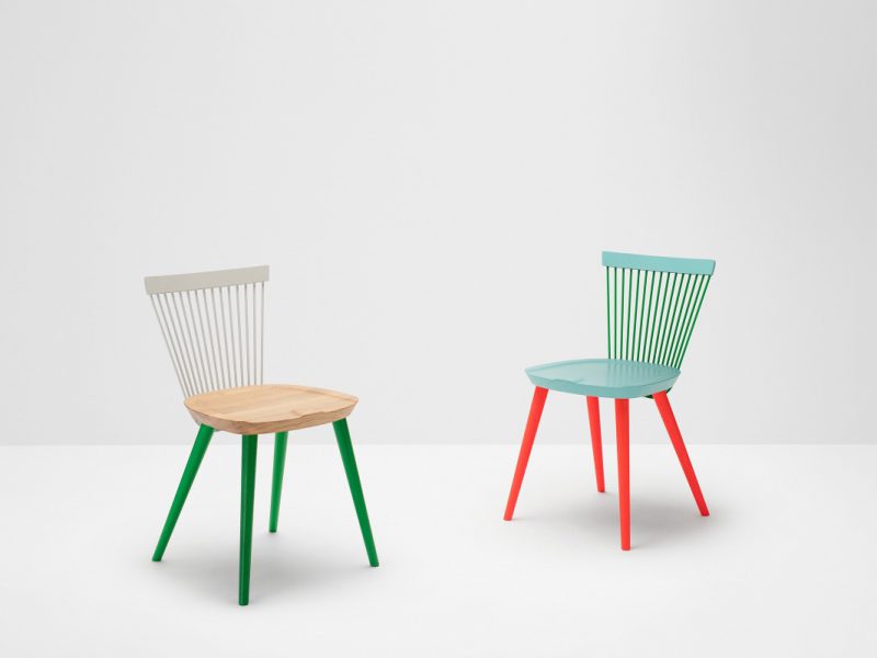 WW Chair, de Studio Makgill para Hayche. La reinterpretación de un éxito a través del color. © Hayche